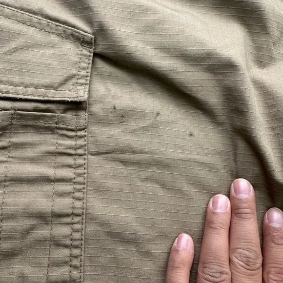 FREE SOLDIER Cargo Pants Men's 40x32 Tan Ripstop Tactical Work Utility Outdoor - Picture 6 of 15